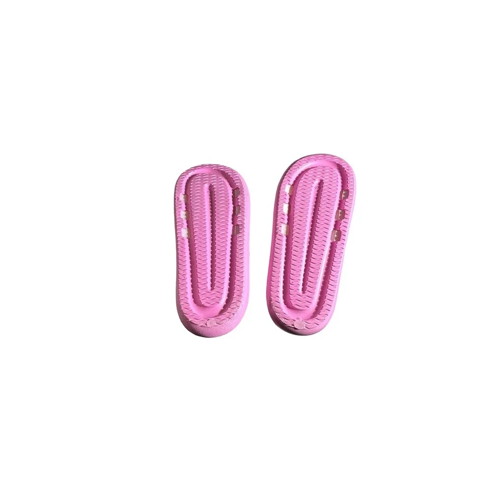 Sanrio Hello Kitty Pink Slide Sandals Women Size 9 Kawaii Graphic Slip On Shoes